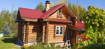 Бревенчатый дом в СНТ Ветеран в Новой Ляле - novaya-lyalya.yutvil.ru - фото 1